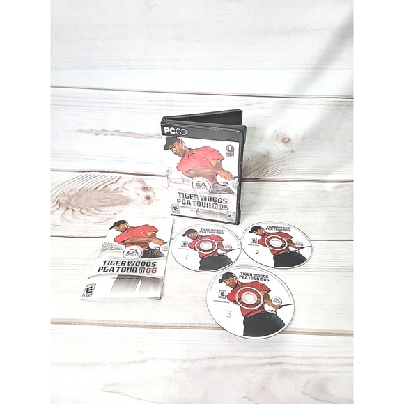 Tiger Woods PGA Tour 06 PC Computer Game - EA Sports - Picture 1 of 7